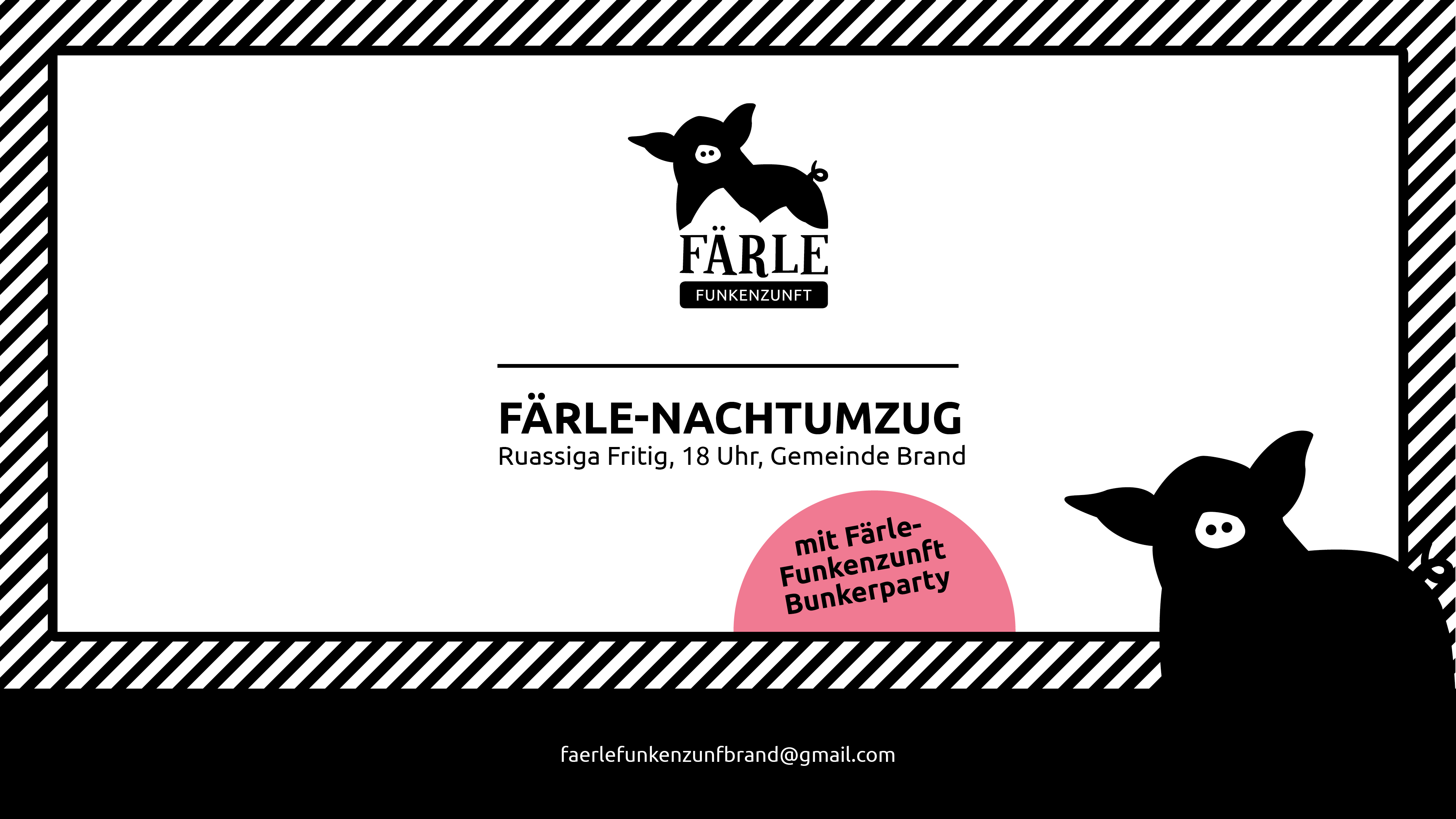 Färle Funkenzunft Nachtumzug 2019